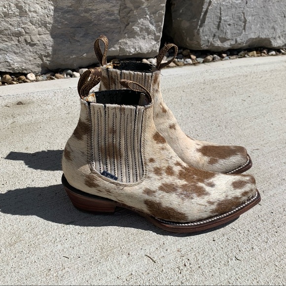 Cowhide Boots - Picture 1 of 9